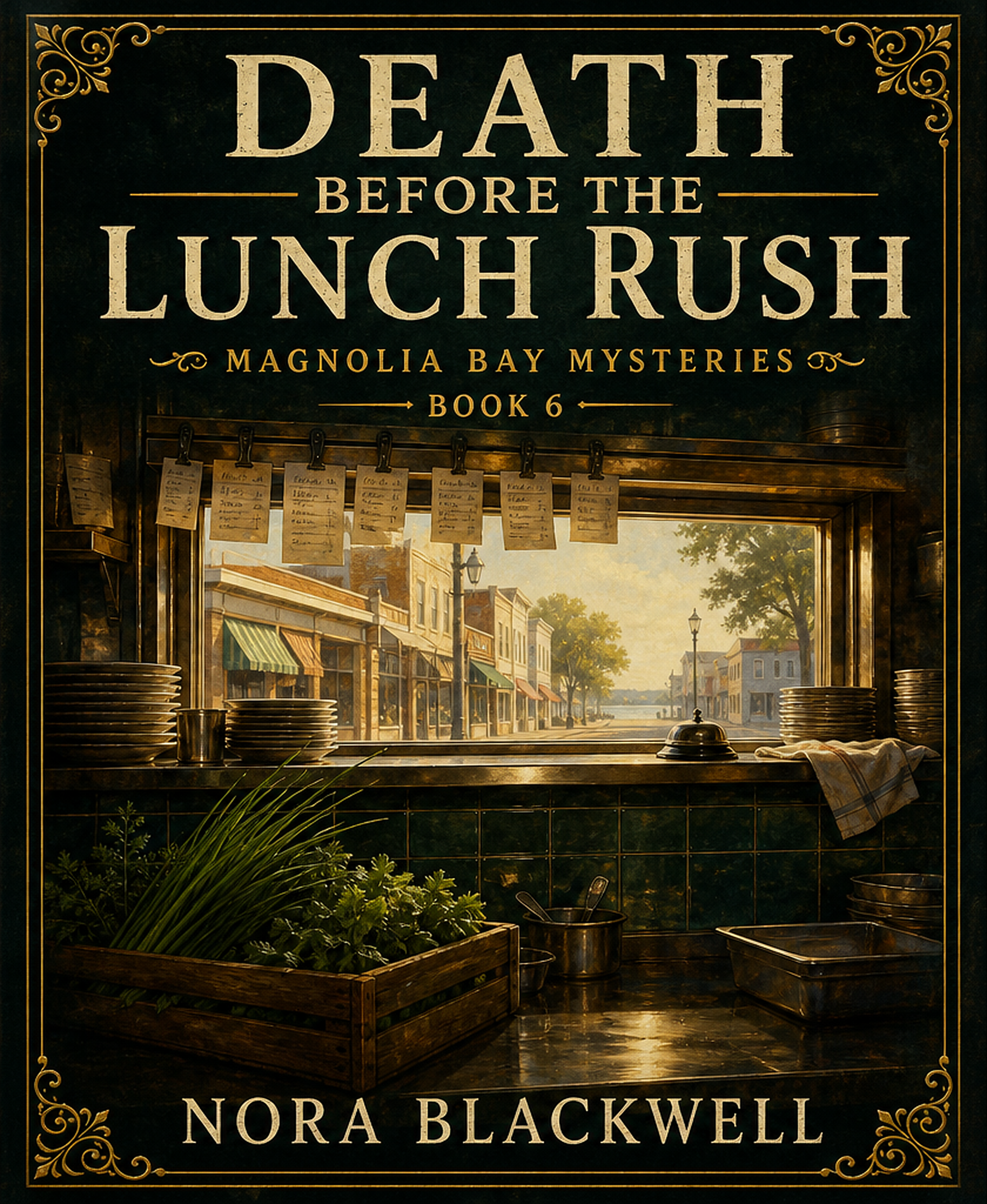 Death Before the Lunch Rush &mdash; Magnolia Bay Mysteries Book 6 by Nora Blackwell